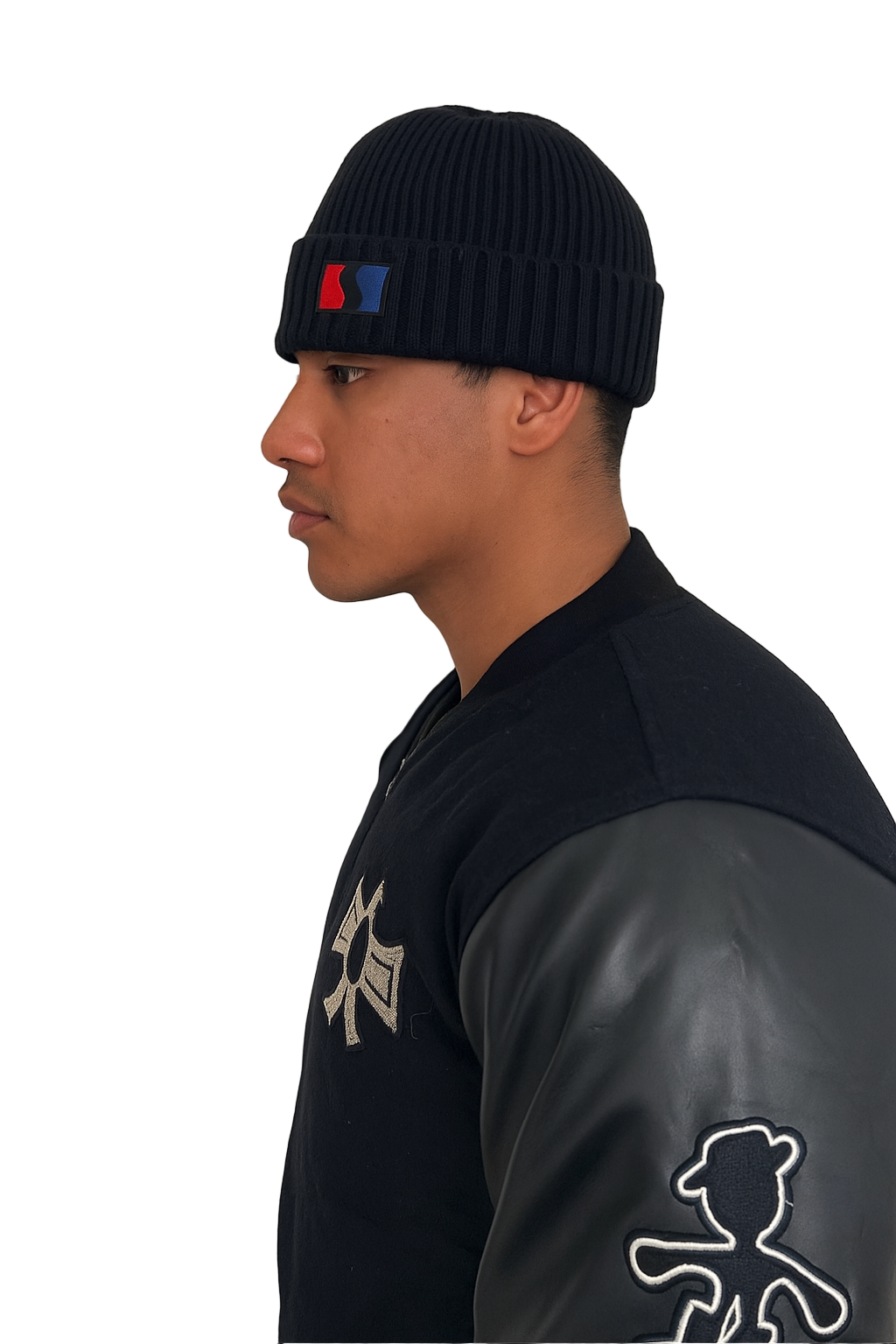 TRIO CLASSIC BEANIE IN BLACK