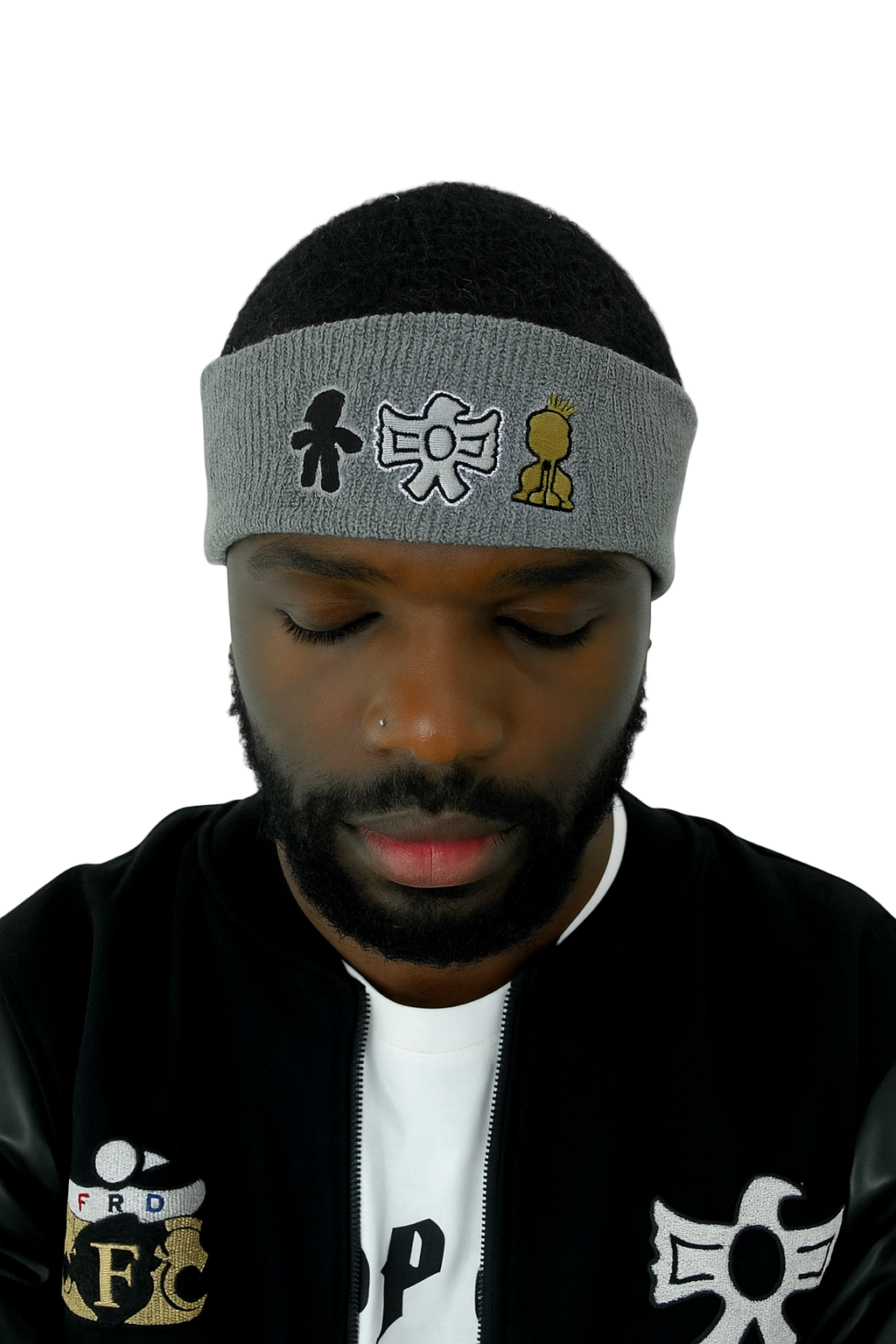FRD HEAD BAND GREY