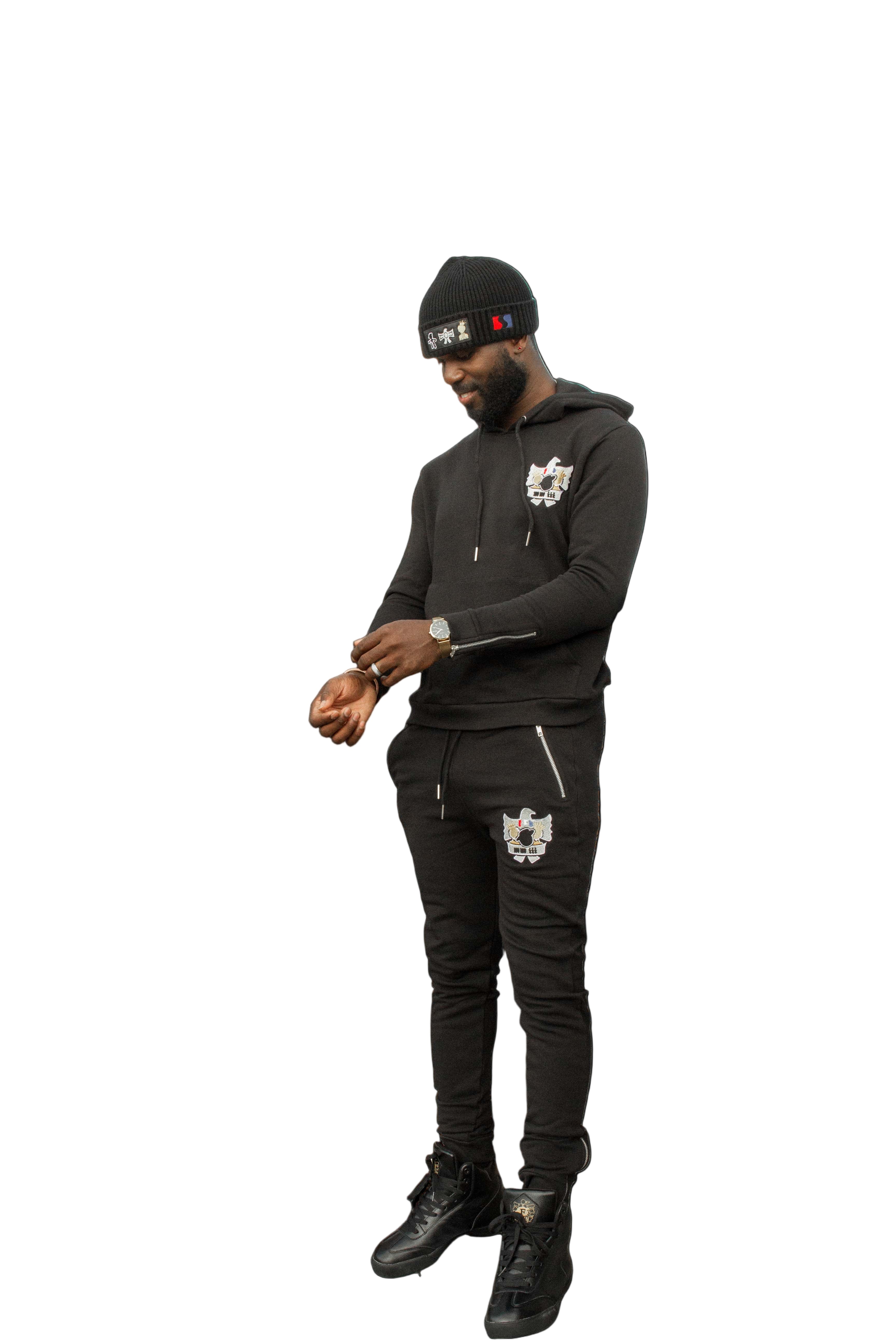 EMBLEM TRACKSUIT BLACK
