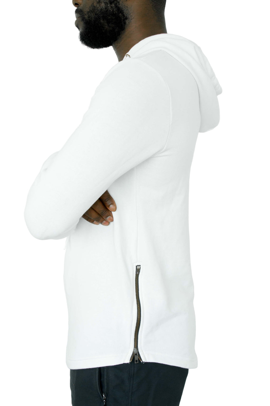 TRIO HOODIE WHITE CLASSIC