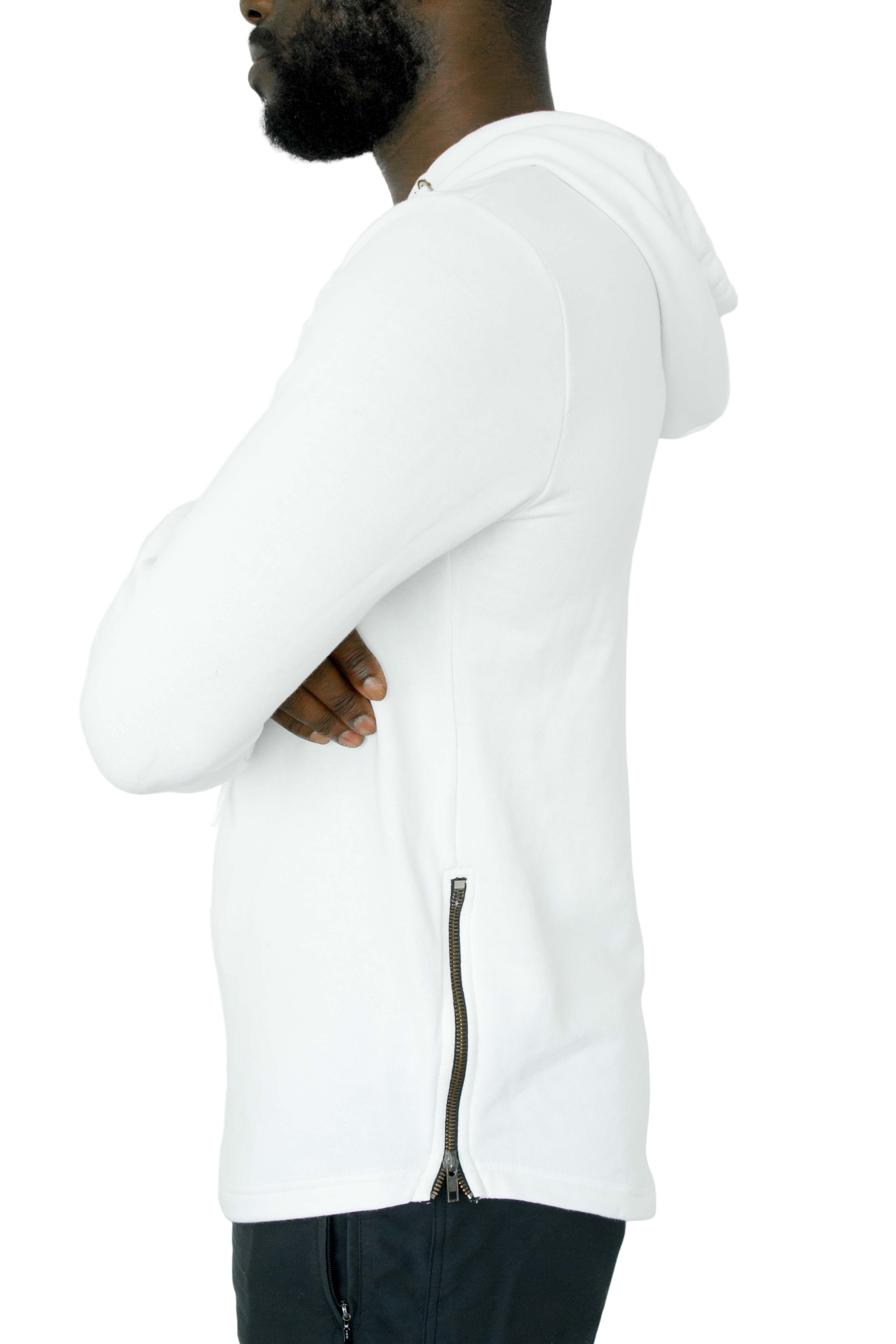 TRIO HOODIE WHITE CLASSIC