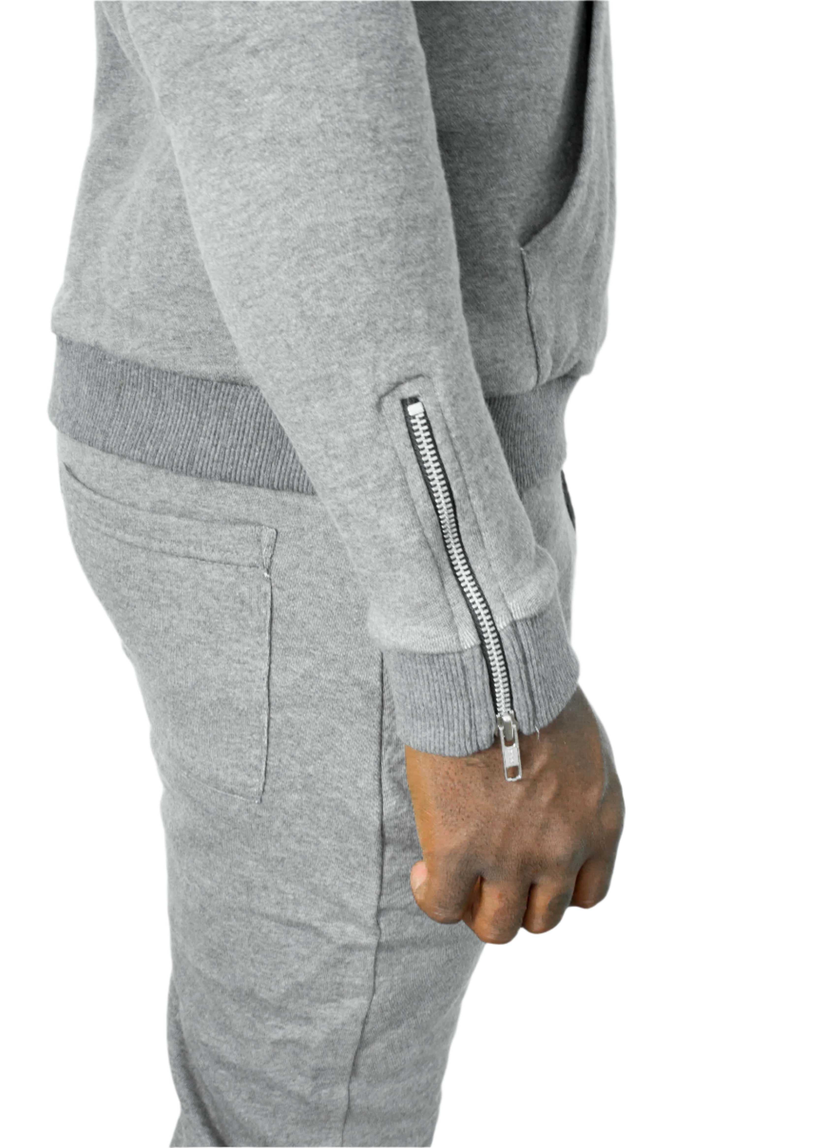 EMBLEM TRACKSUIT IN GREY