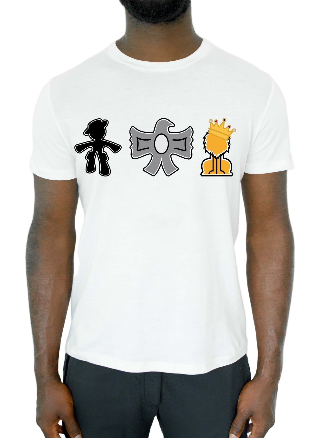 TRIO TEE WHITE
