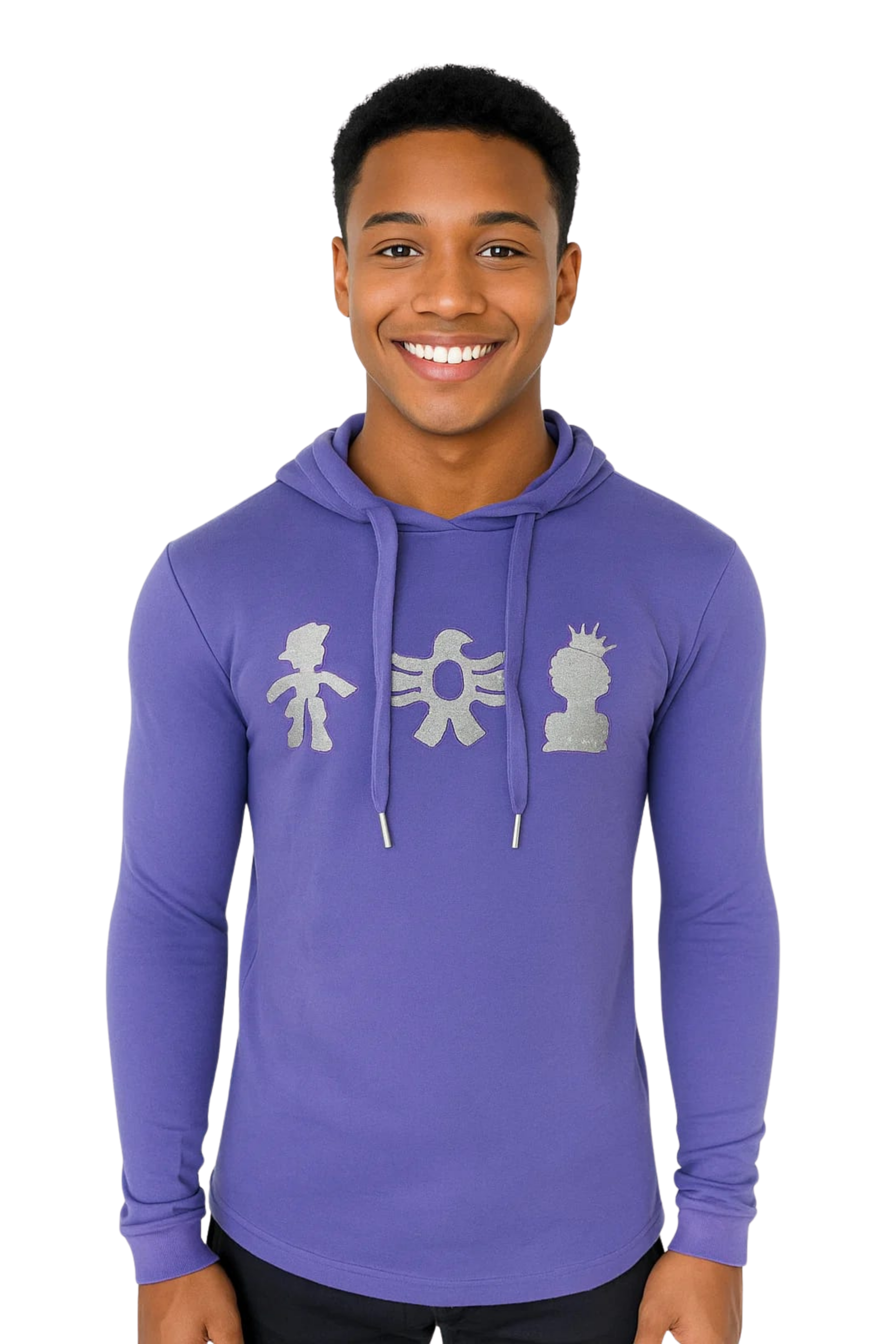 TRIO HOODIE PURPLE