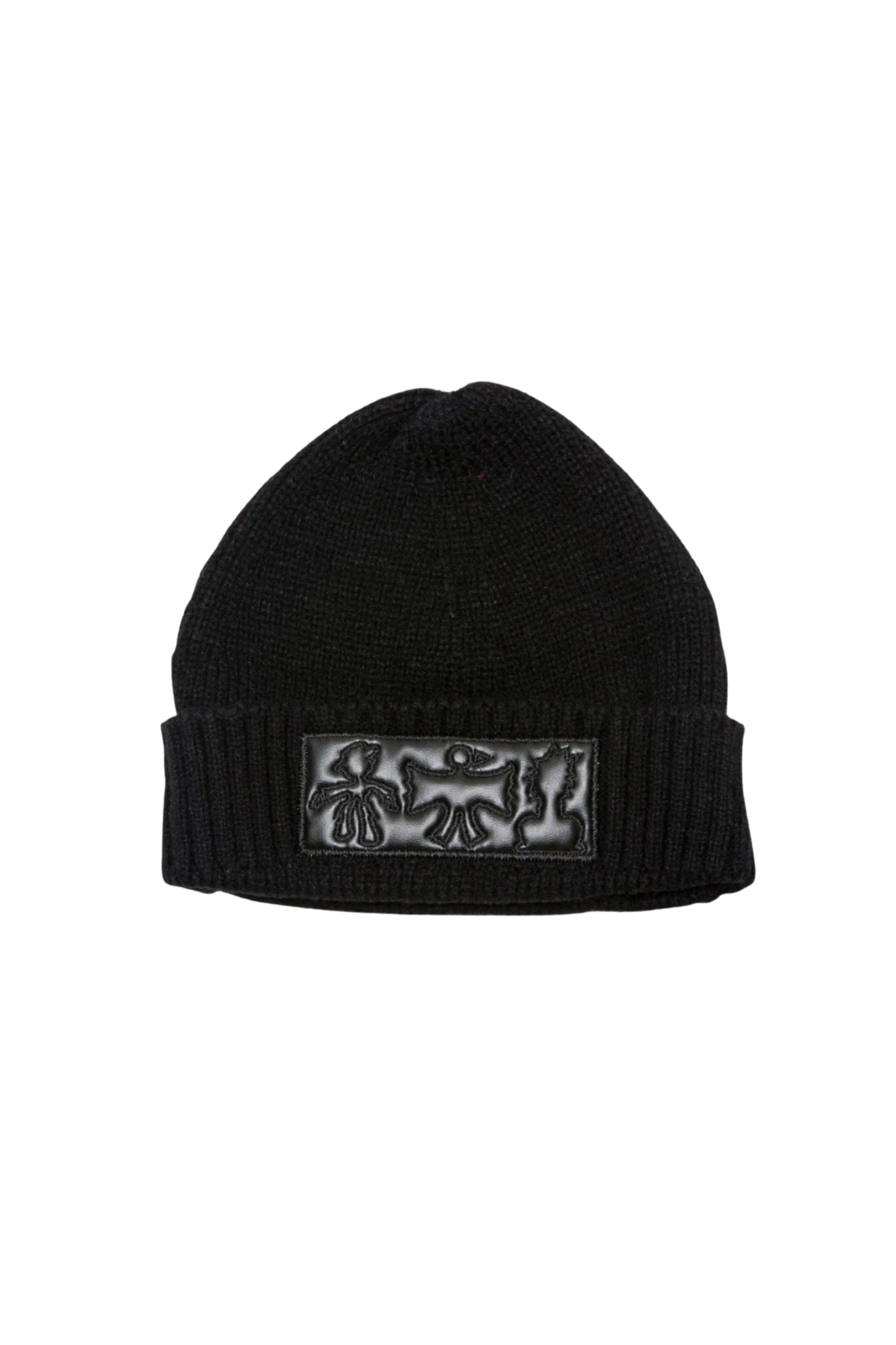 TRIO BEANIE CLASSIC BLACK WHITE FLAG