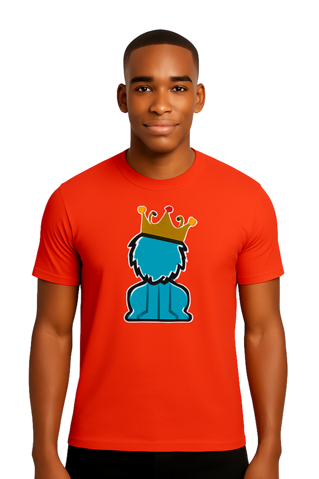 FRD LION TEE TITAN ORANGE