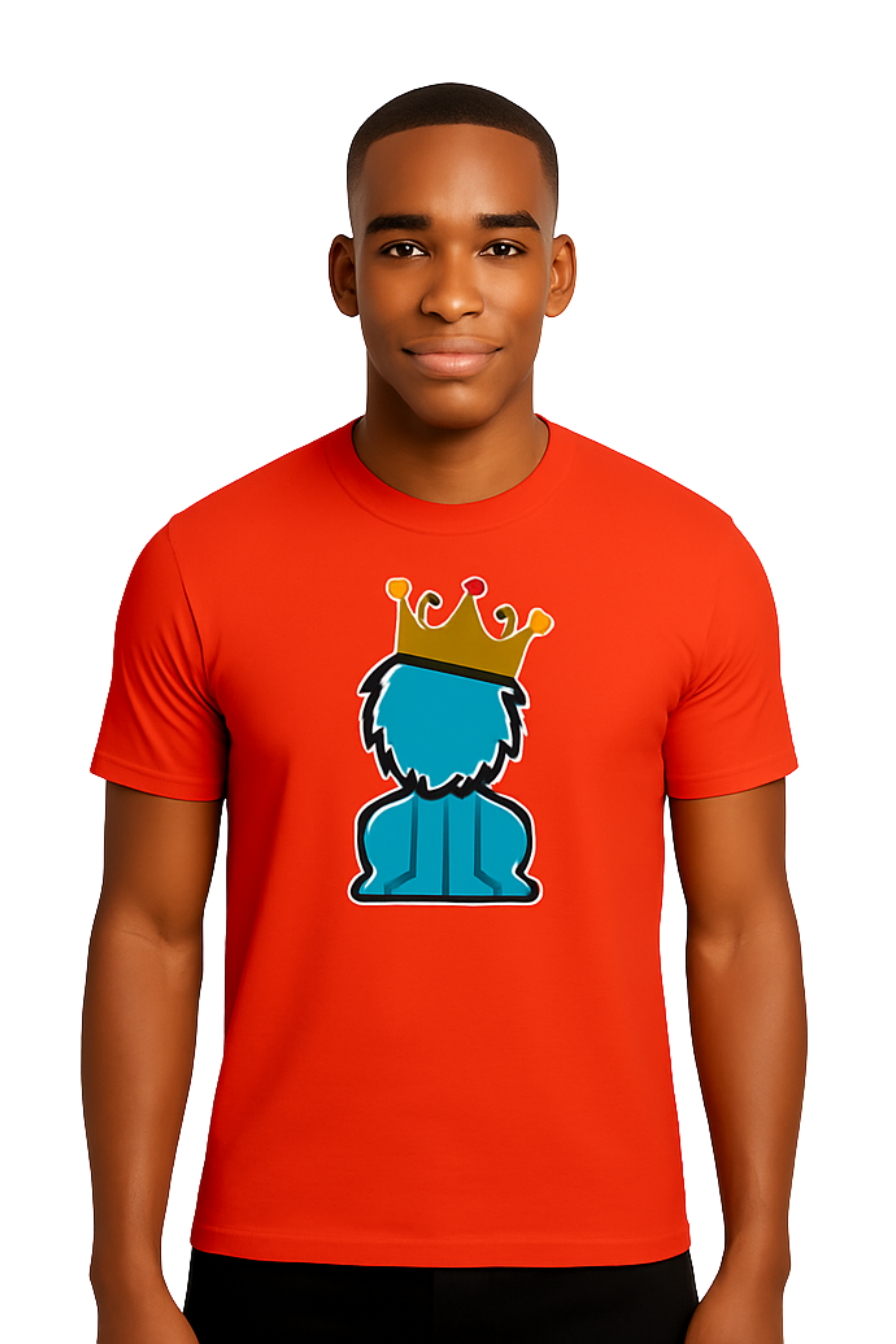 FRD LION TEE TITAN ORANGE