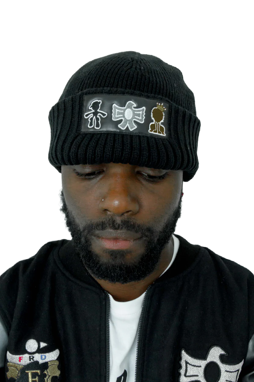TRIO BEANIE ll BLACK