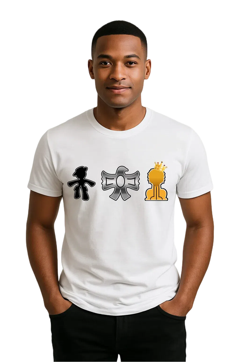 TRIO TEE WHITE